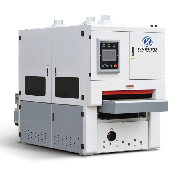 Metal Flat Sheet Deburring Polishing Machine Metal Sheet Deslagging Chamfering Hairline Machine for Plasma or Laser Cutting Punching Parts