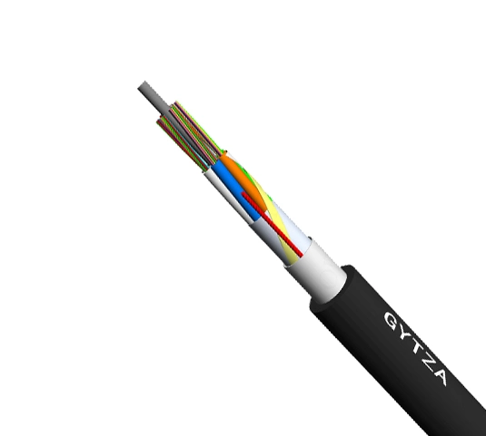 Loose Tube Flame Retardant Outdoor Armored Fiber Optic Cable Gytza GYTS