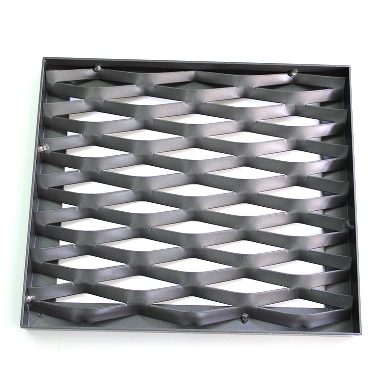 Customized Architectural Aluminum Expanded Metal Mesh for Curtain Wall