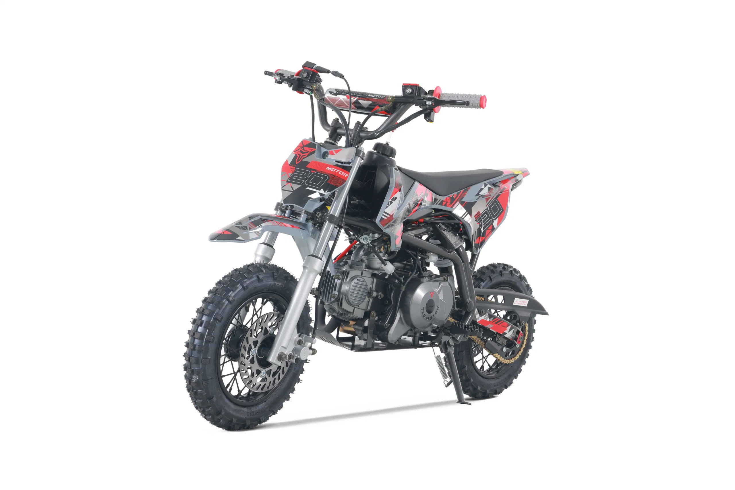 110cc Mini Dirt Bike Cadeia Automática rígido Pocket Bike para crianças