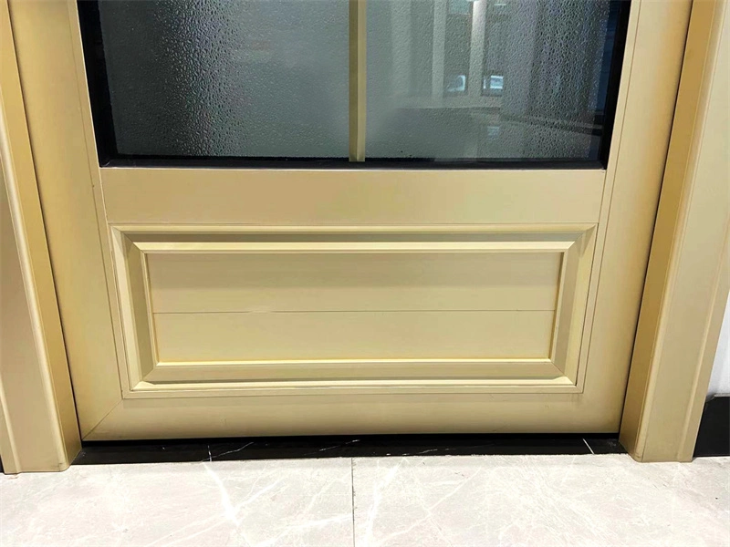 Modern Design Aluminium Profile Aluminum Door for Toilet/Garage