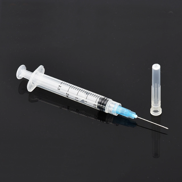 Medical Disposable Tuberculin with Needle Syringe