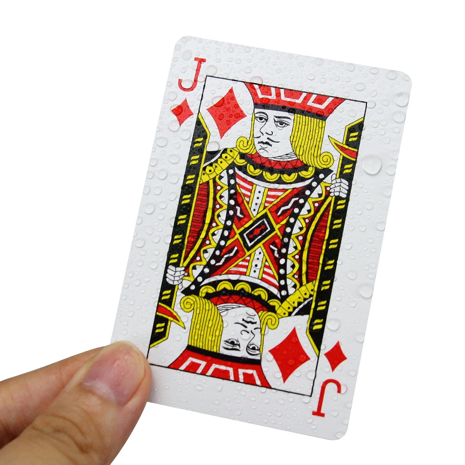 Free Sample High quality/High cost performance  Waterproof Poker Printing Customized Plastic Playing Cards