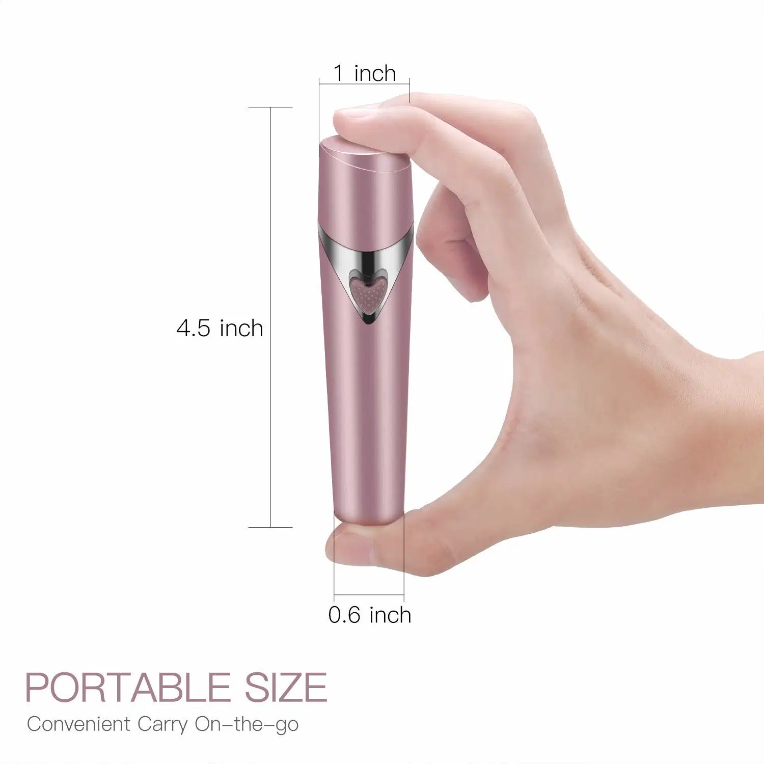 Patent Specially Strong Magnet Motor Safe and Painless Depilacion Lady Shaver Trimmer Electric Shaver Battery