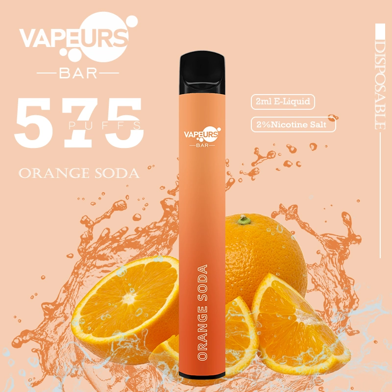 Vapeurs Bar Wholesale/Supplier Disposable/Chargeable Vape Puffs 600 Disposable/Chargeable E Cigarette Empty Smoking Vape