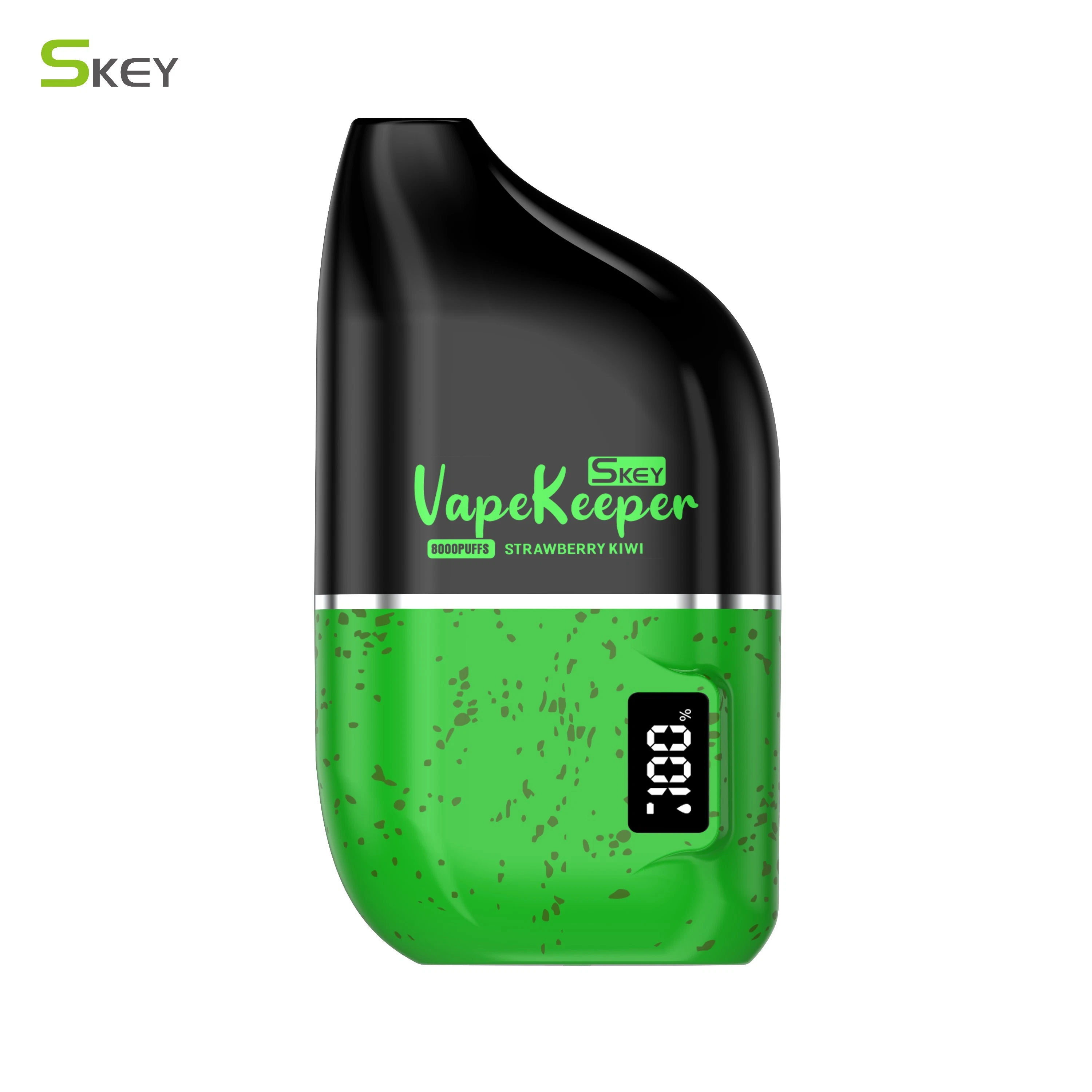 Skey Disposable/Chargeable Vape Vapekeeper 8000 Puffs E Cigarette Cigarettes with Digital Screen Windwo Vs Ijoy 8000puffs