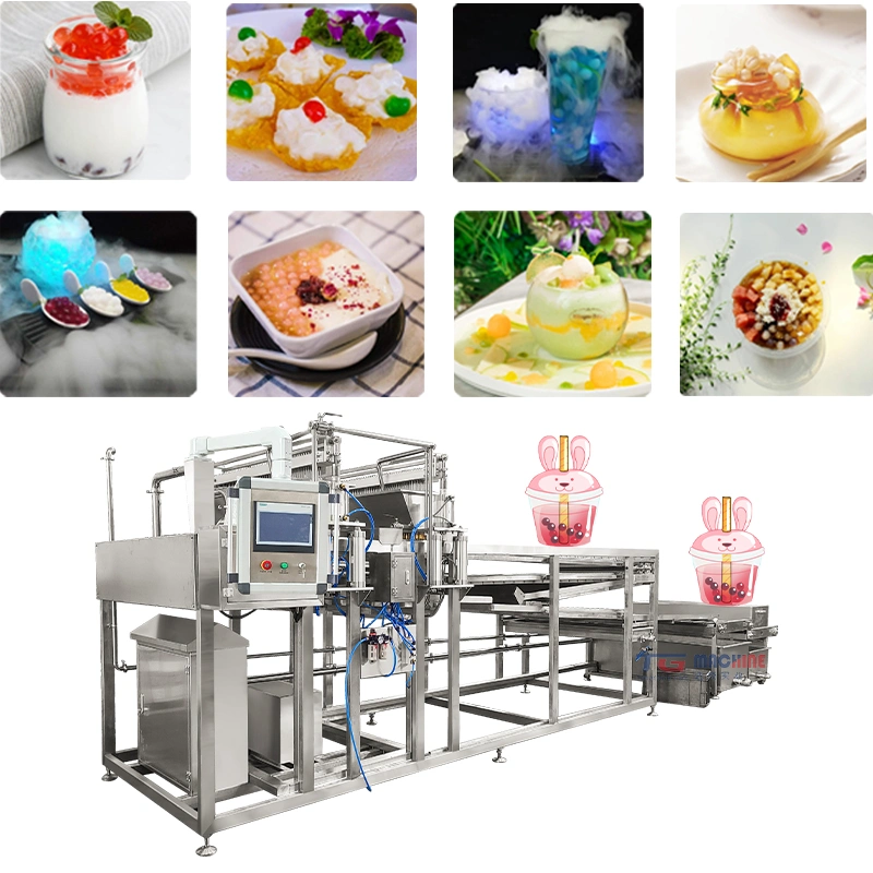 Cbz Vinegar Alcohol Filling Ball Chemicals Filling Ball Tapioca Konjac Pearls Production Line Manufacture