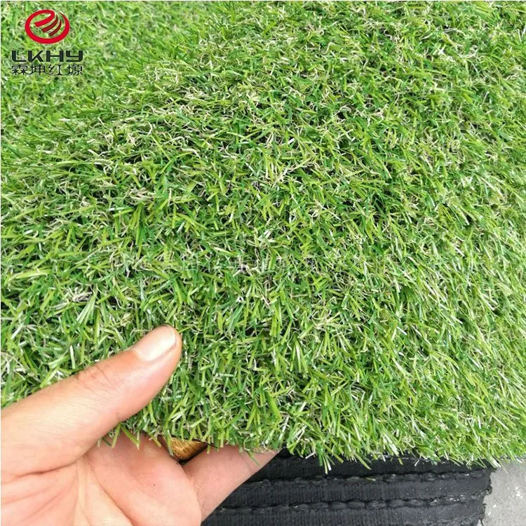 Green Good Quality High Density Artificial Turf Non Infill Football Artificial Grass