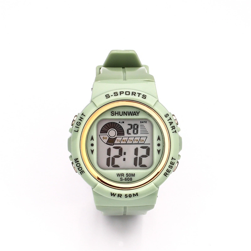 Montre électronique Waterproof Junior High School Etudiant regarder les sports pour enfants Mode