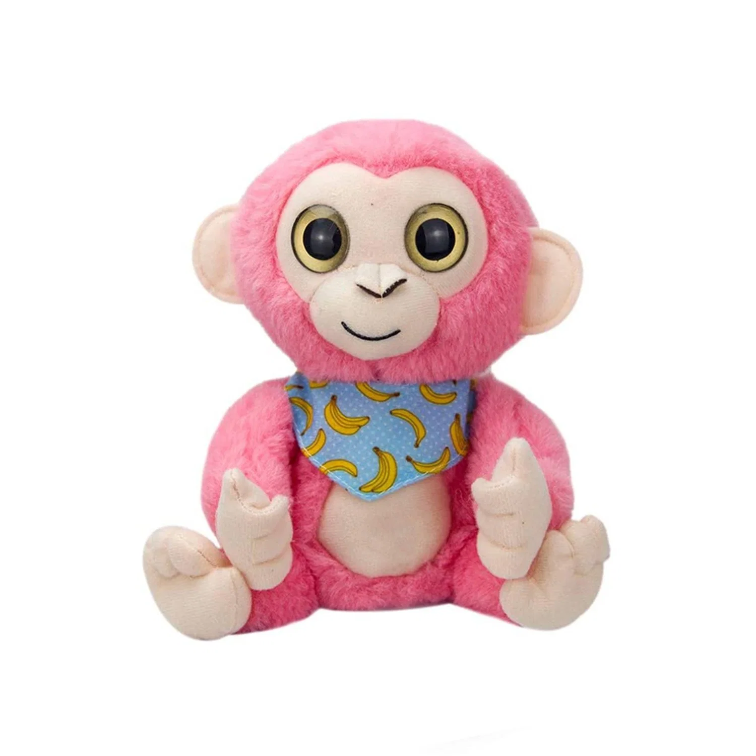 Fluffy Custom Soft Stuffed PP Cotton Monkey Animal Kids Toy