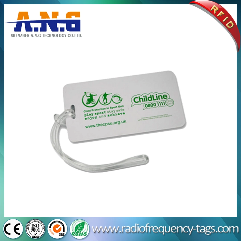 13.56MHz ISO14443A Ntag215 Hard PVC NFC Industrial Tags / Labels