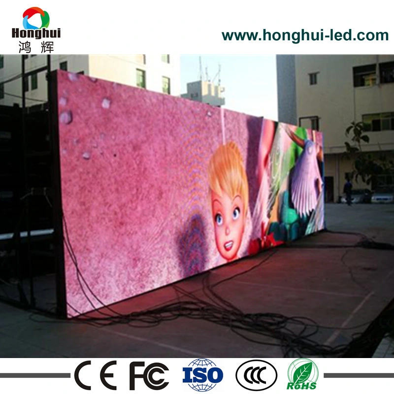 Outdoor Full Color Curve P3.91 P4.81 Rental LED Display for Advertising Panel Screen (500*500mm)