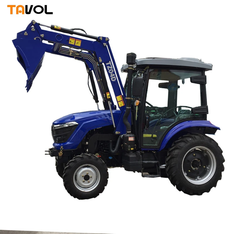 Mini-tracteur agricole d'occasion avec chargeur frontal de Chine