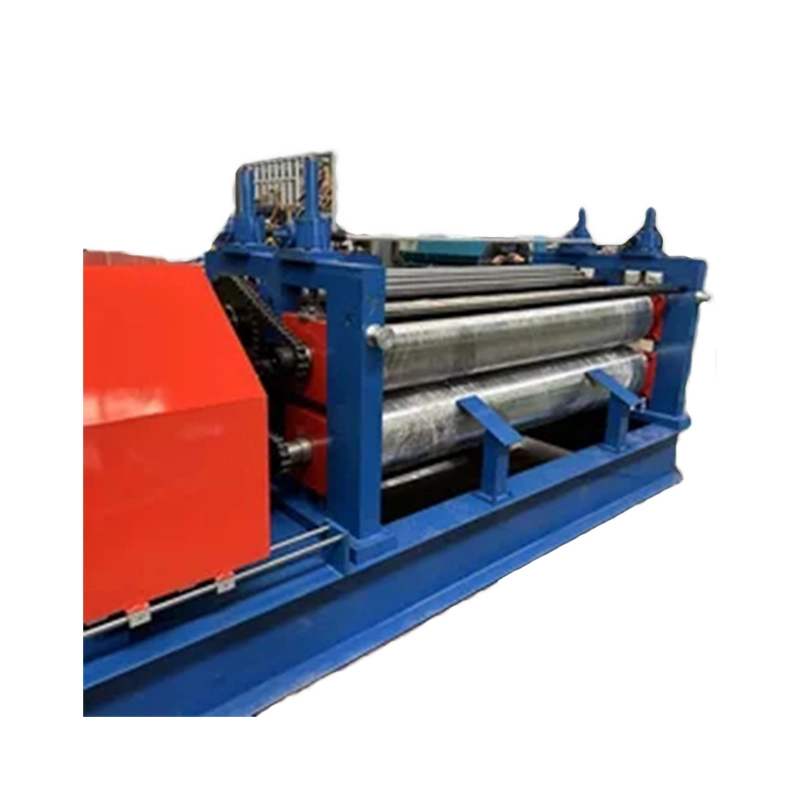 Philippines Indonesia Easy Operate Metal Thin Steel Plate Barrel Horizontal Corrugating Roofing Tile Rolling Machinery From Zk