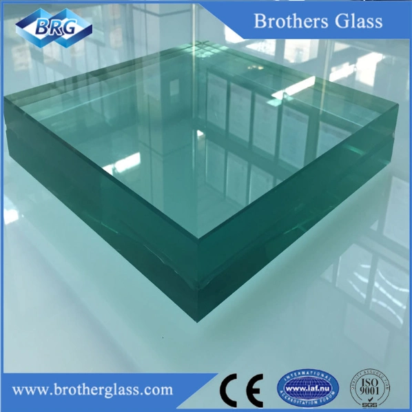 Energy-Saving 6.38mm 8.38mm 8.76mm 10.38mm Clear Tempered Laminated Safety Glass for Wall Window Door