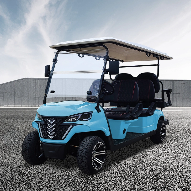 Voiturette de golf 4+2 places G4+2 personnalisés Forge nouveau modèle de chariot de golf électrique