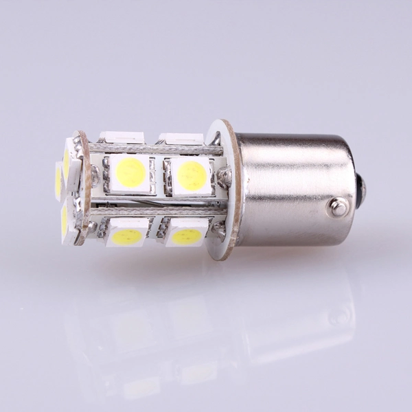 13SMD5050 T20 T25 Ba15s BA15D P21W Ba15d 1156 ampoules LED feux tourner à LED de frein de voiture pour le bateau, le Yacht