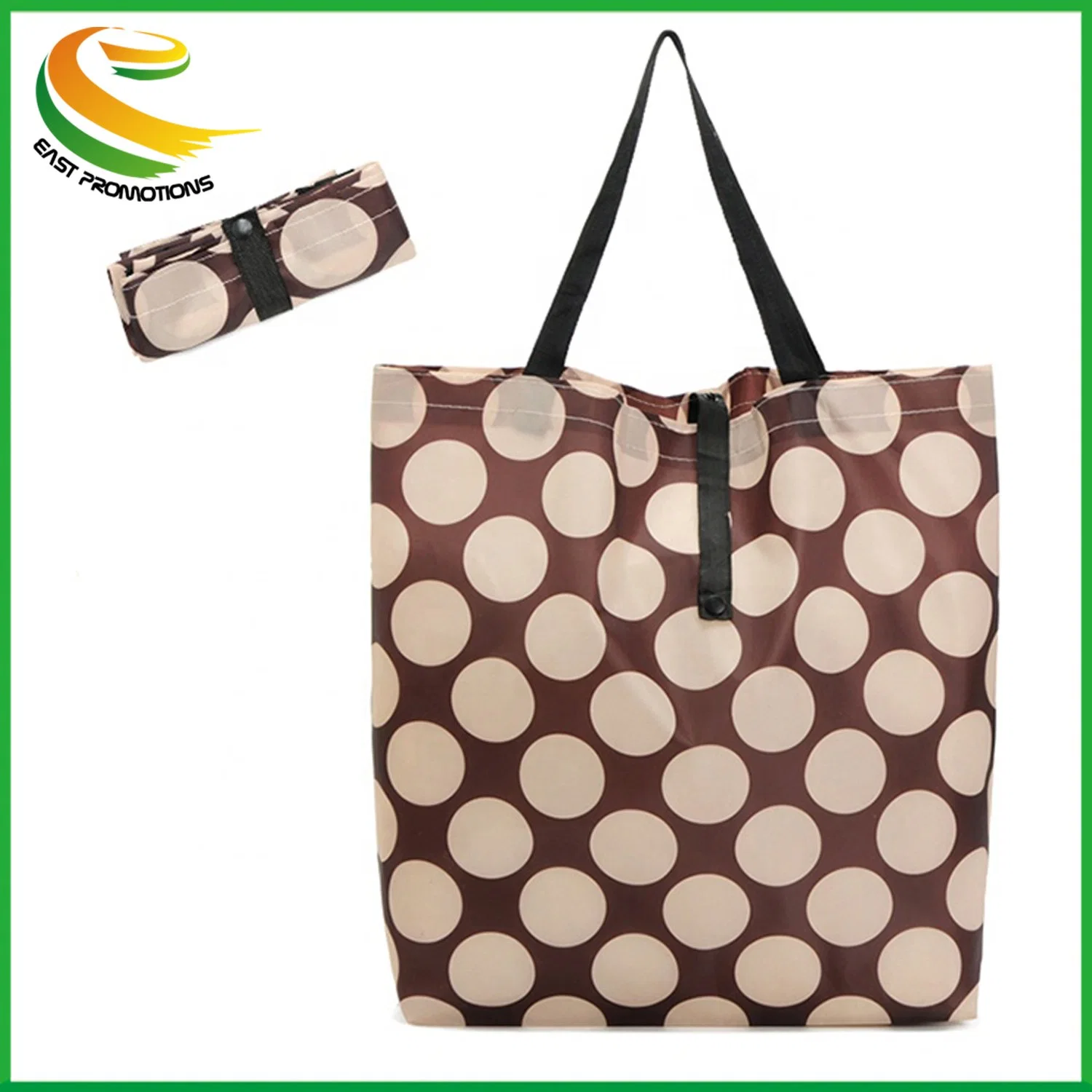 High quality/High cost performance  Gift Fashion Folding Nylon Polyester Shopping Tote Bags