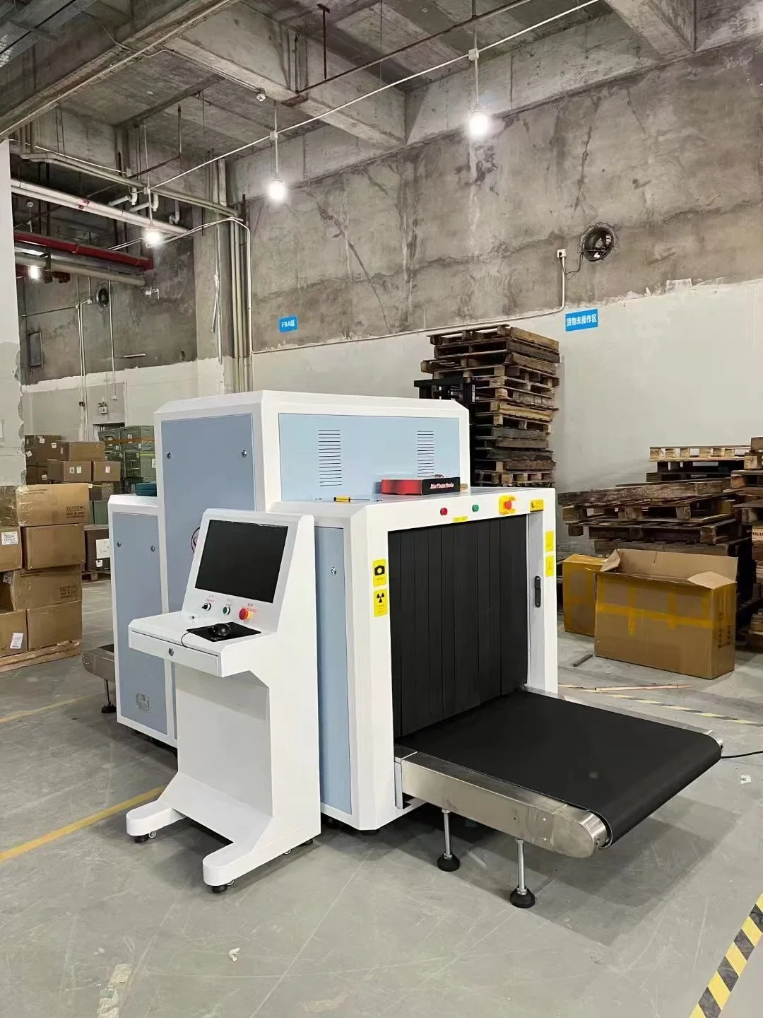 Dual Energy X Ray Baggage Scanner for Checkpoints Logistics Company