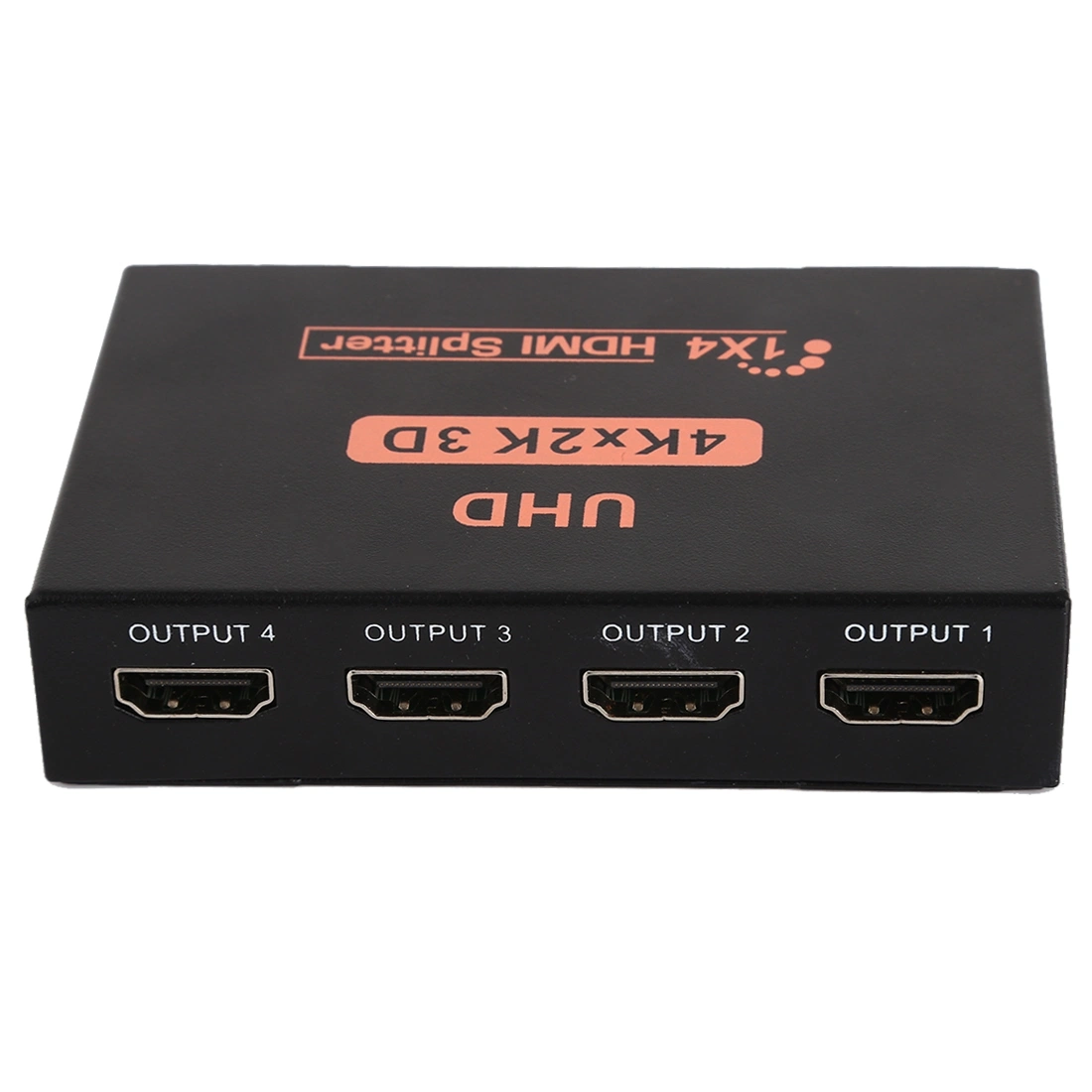 UHD 4kx2K 3D 1X4 HDMI Splitter 1 Input 4 Output Adapter for HDTV Monitor - EU Plug