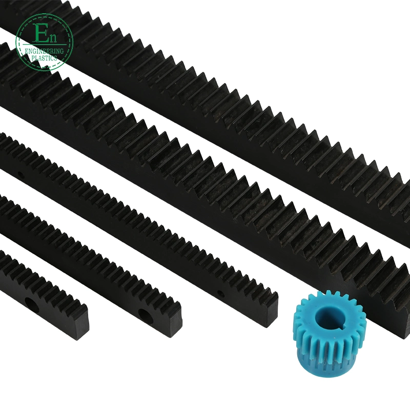 Engineering Plastics Acetal Gear Rack em material Virgin