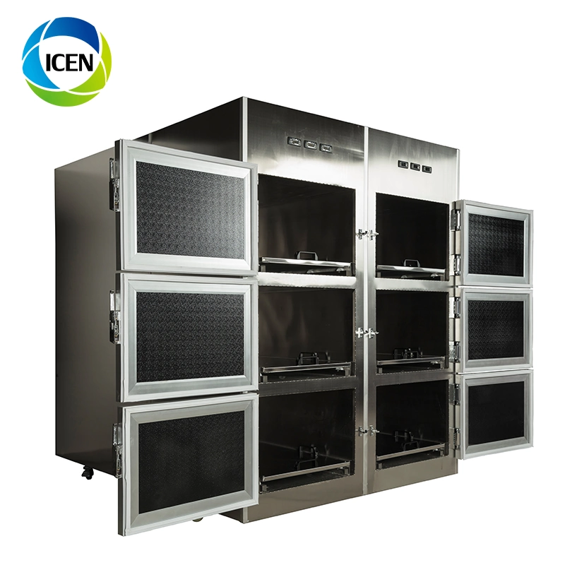 IN-U018 Medical Cryogenic Equipments Body Coolers Freezer Mortuary Refrigerator Corpse Cabinet