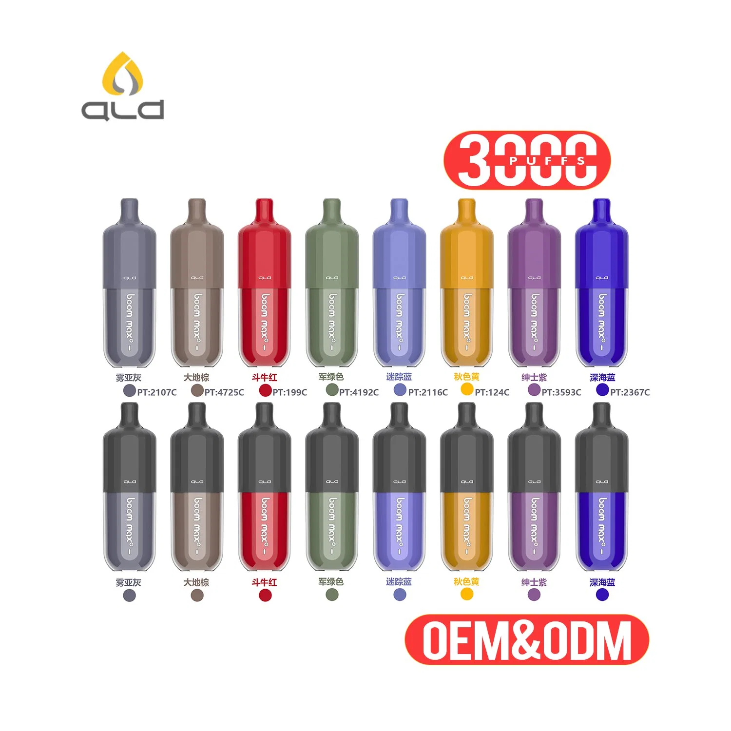 Ald 2023 Nouvelle arrivée OEM / ODM Gros Vape je vider 3000 inhalations 8ml Vaper C arômes de fruits de type ELF narguilé Shisha stylo jetable