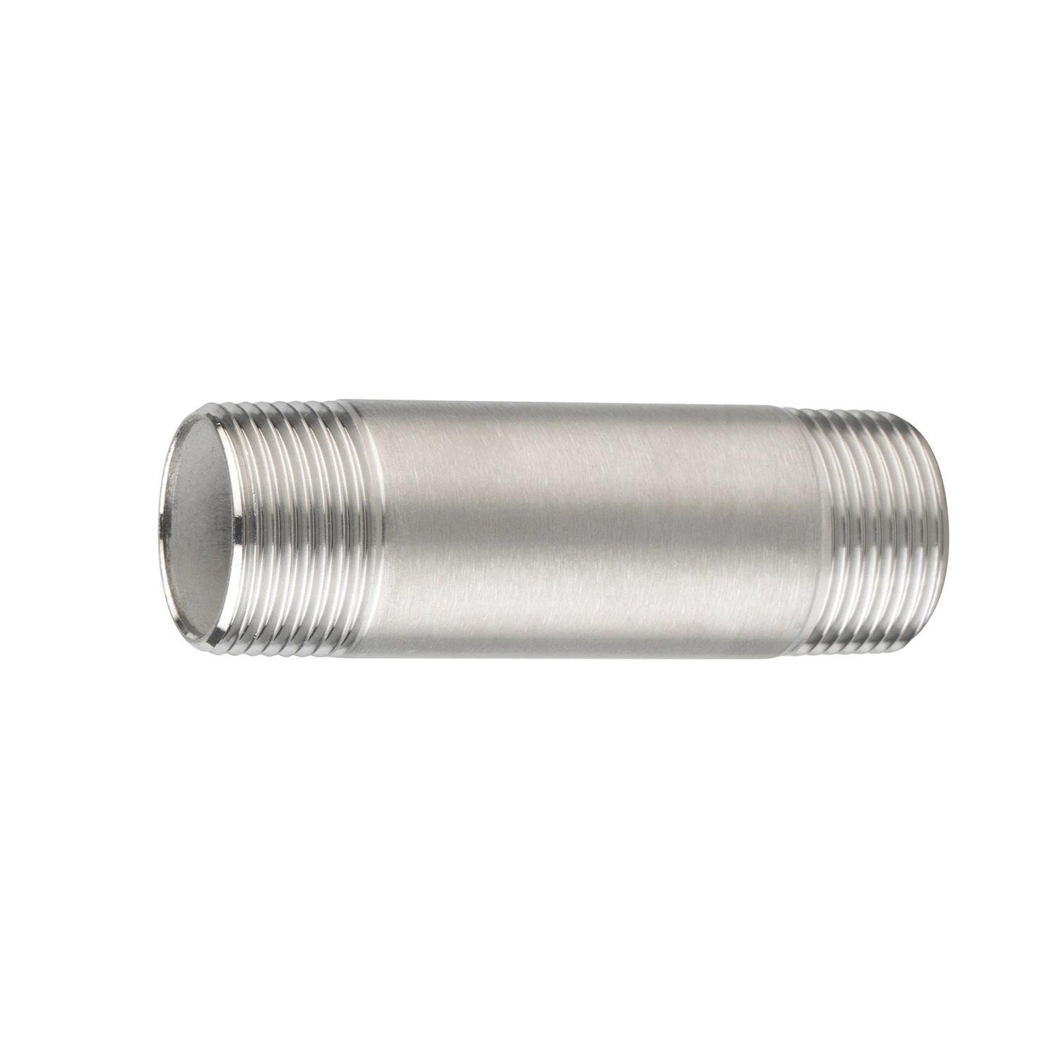 Rohrverschraubung aus Edelstahl 304 1/4"-4" NPT/BSPT Nippel mit Doppelgewinde