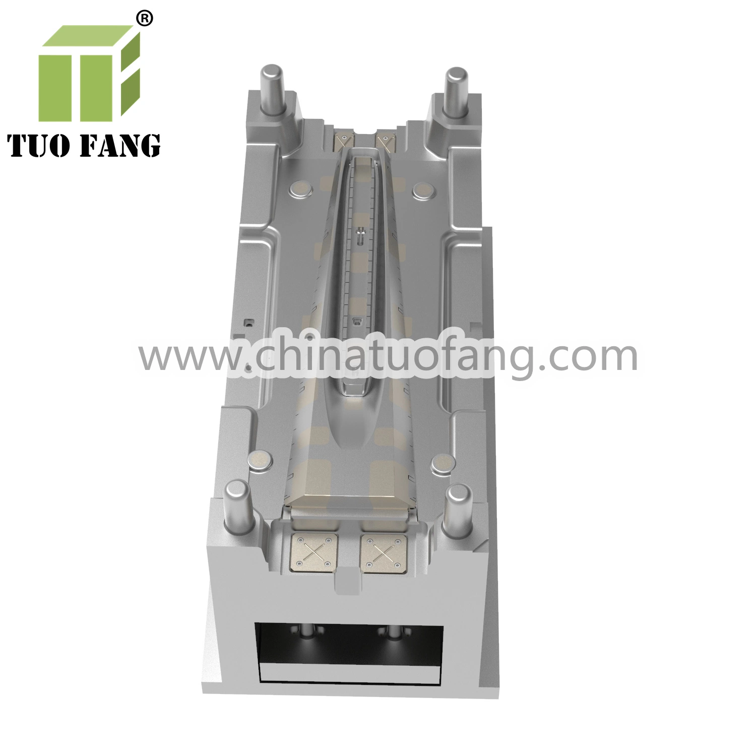 Plastic Injection Mould Molds Air Conditioner Outlet Wind Deflector Air Cooler Shell Mould