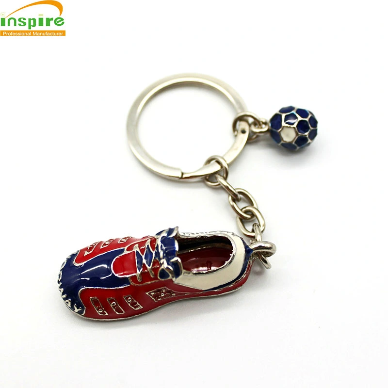 Souvenir Gift Free Samples Custom Wholesale/Supplier 3D Letter Metal Key Ring