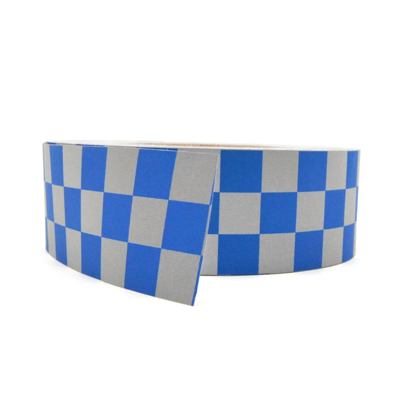 Special Custom Logo Printed Reflective Check Tape for Garment