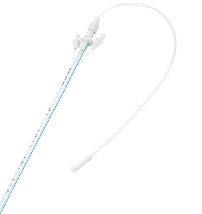 Disposable Thoracic Drainage Silicone Thoracic Drain Catheter Single Use