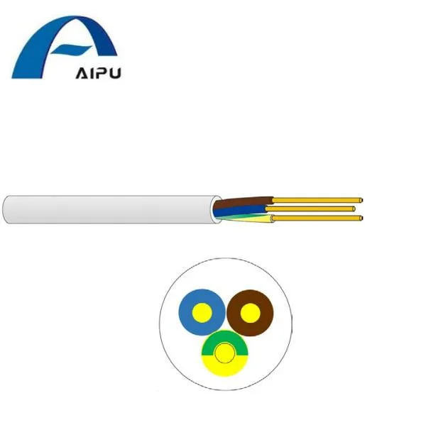 Aipu 318y/B to BS6500 3 Cores Rated Voltage 300/500V BS En 50525-2-11 Appliances Cable