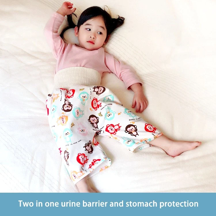 Оптовая торговля машинная стирка Leak-Proof Baby Diaper хлопка Skin-Friendly Дышащий брюки