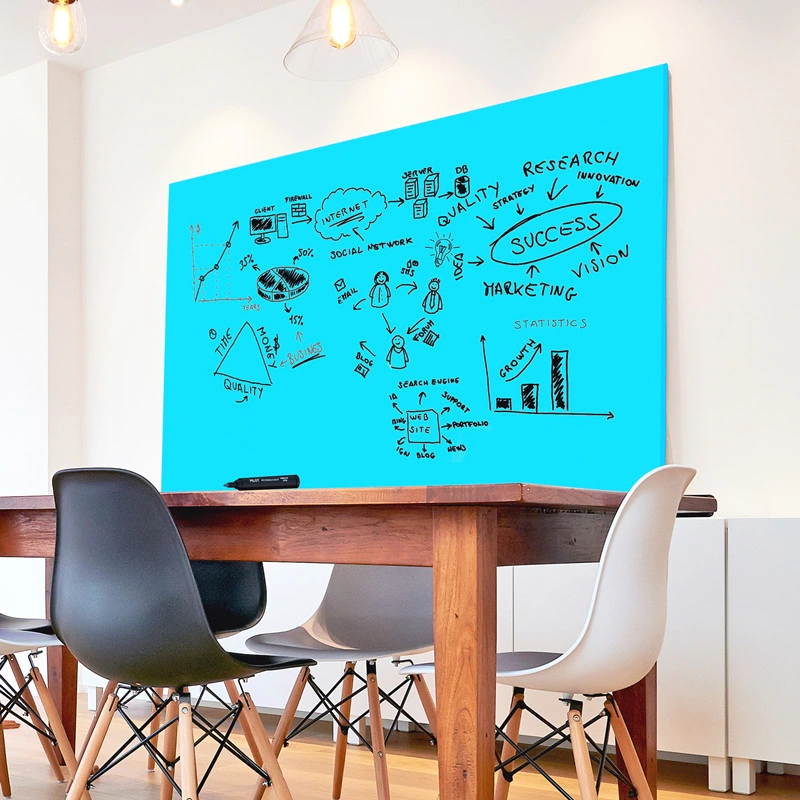 Big Size Wall Mounted Magnetic Whiteboard