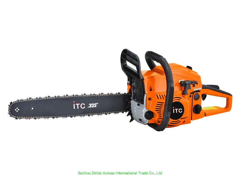 45.2cc 1.7kw Stronger Power Gasoline Chain Saw Garden Power Tool