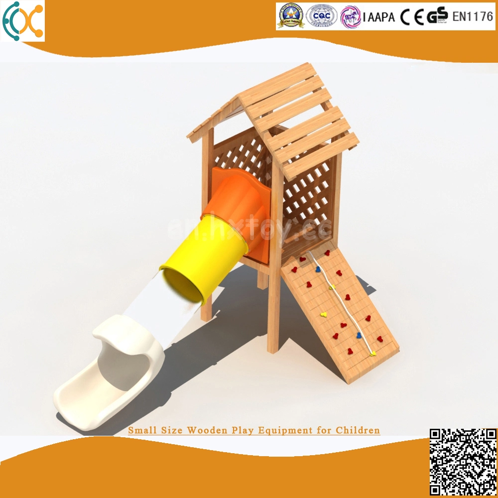 Customized Children Wood Playsets Outside Adventure Wooden Playground for Kids