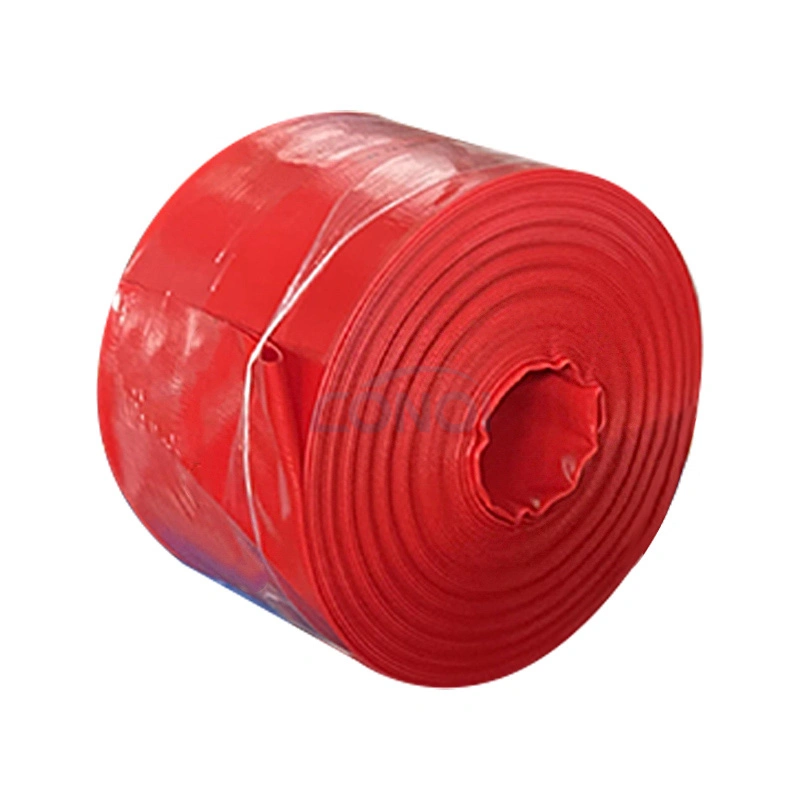 Agriculture Farm Irrigation Red Hose PVC Lay Flat Hose