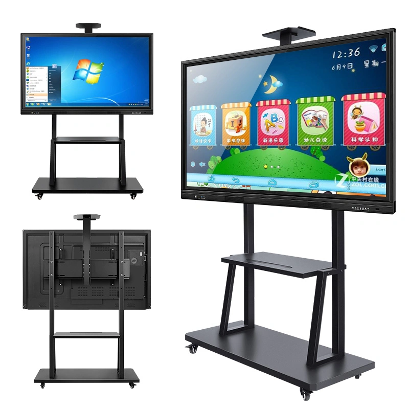 Free Standing Digital Interactive Touch Screen Smart Board for Education