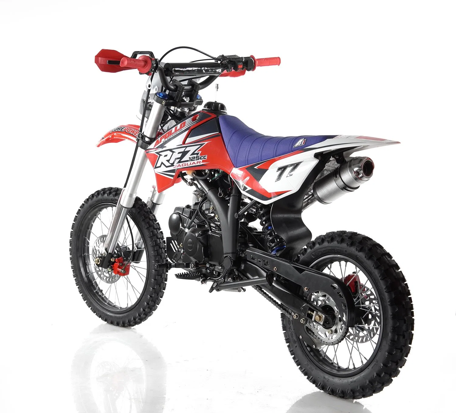 Rfz Jaguar 125cc Dirtbike Electric Start Offroad Volt 120cc 110cc