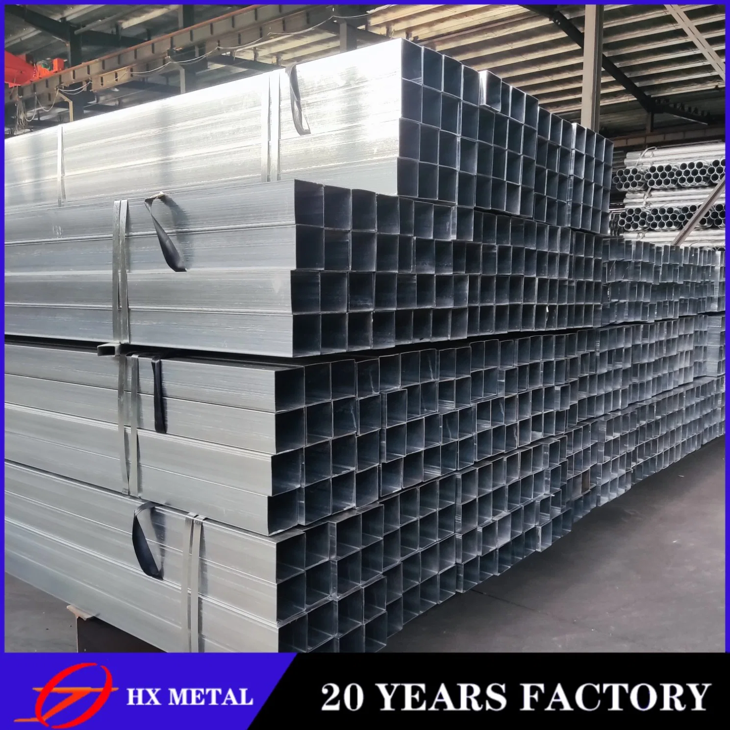 High quality/High cost performance  40X40/Galvanized/Q235/Square/Rectangular/Building/Pre Galvanized Steel Pipe