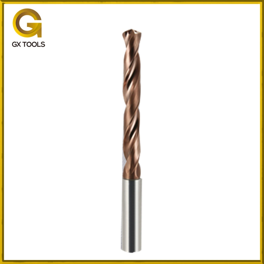 2 Flutes Twist Carbide Inner Coolant Drill Bit Solid Carbide Coolant Drill