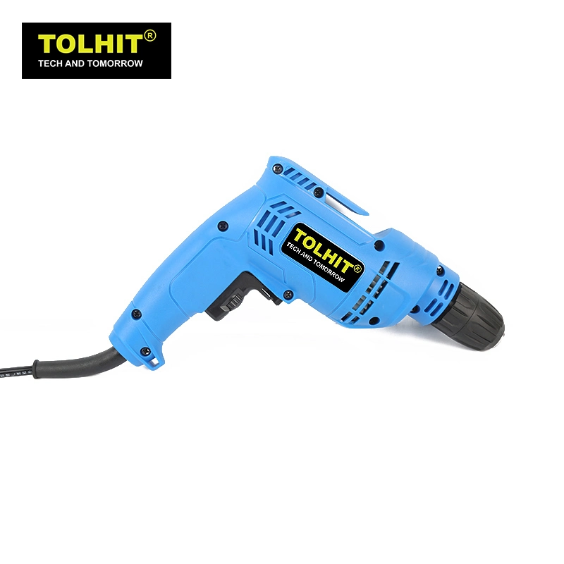 Puissance de 10mm Tolhit perceuse électrique de la machine outils à main