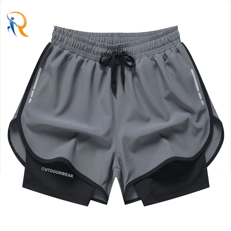 Sports Shorts Men's Quick-Drying Breathable Running Pants Men's Fitness Sports Basketball Pants Three-Point Pants Lining Jkt-656