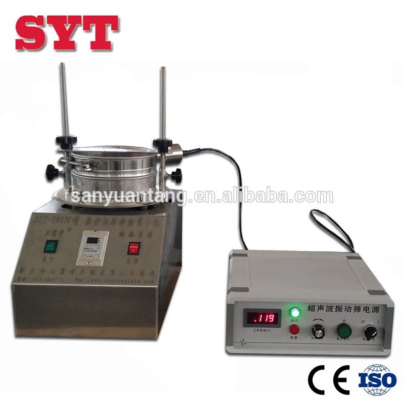 Lab Test Vibrating Sieve Shaker Mini Starch Sifter Machine