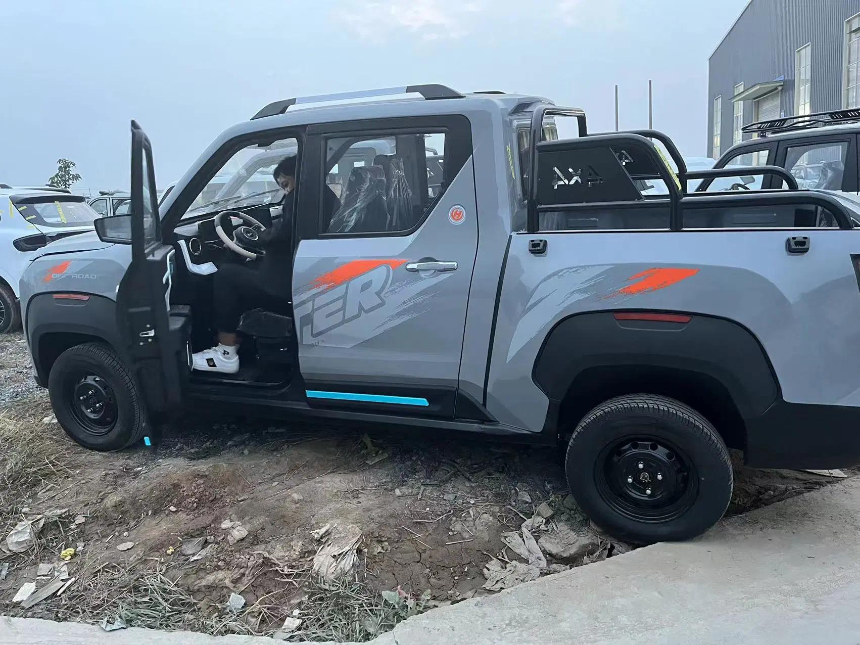 Transauto Electric Pickup Truck Chinese Mini Truck Electric Cargo