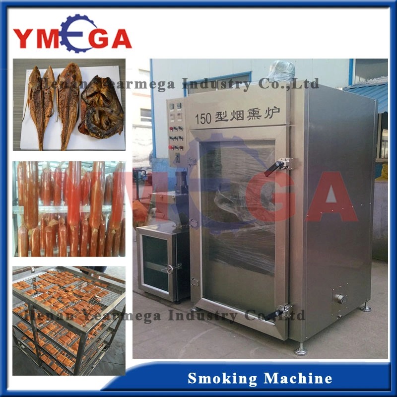 Advanced Design Catfish Tuna Fish and Chicken Smokehouse Machine