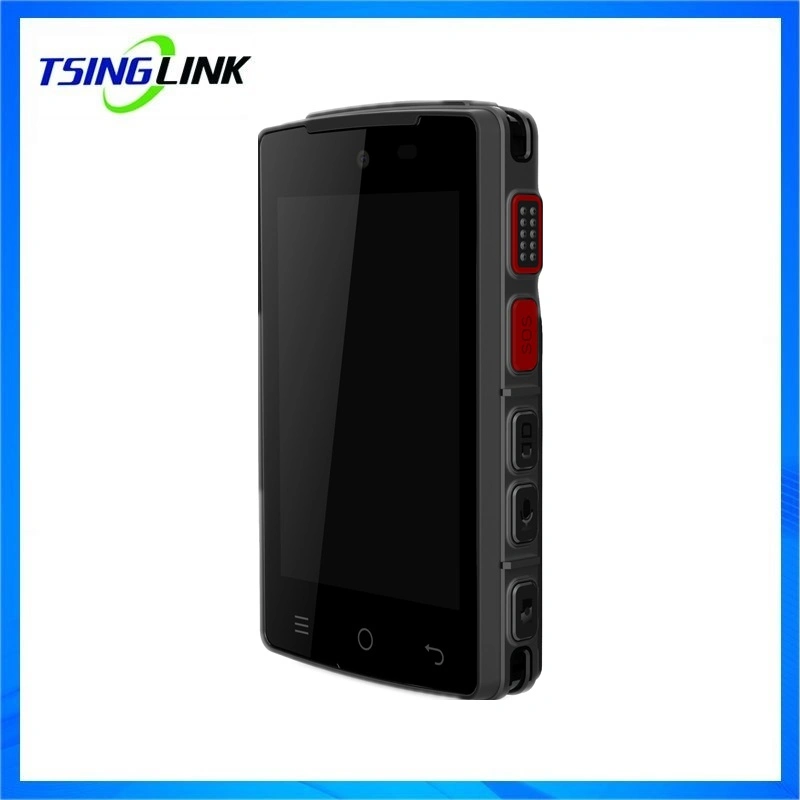 Nachtsicht Bluetooth 4,0 GPS WiFi 4G IP68 64GB CCTV Anhui Tsinglink Body Getragen Patrol Battery Kamera