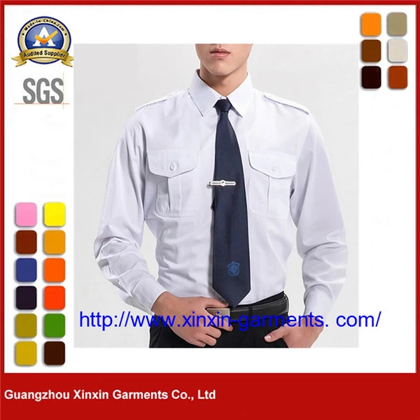 Wholesale/Supplier Design Guard Company Officer Dress Shirt and Trousers Patrol Set Security Uniform (W835)