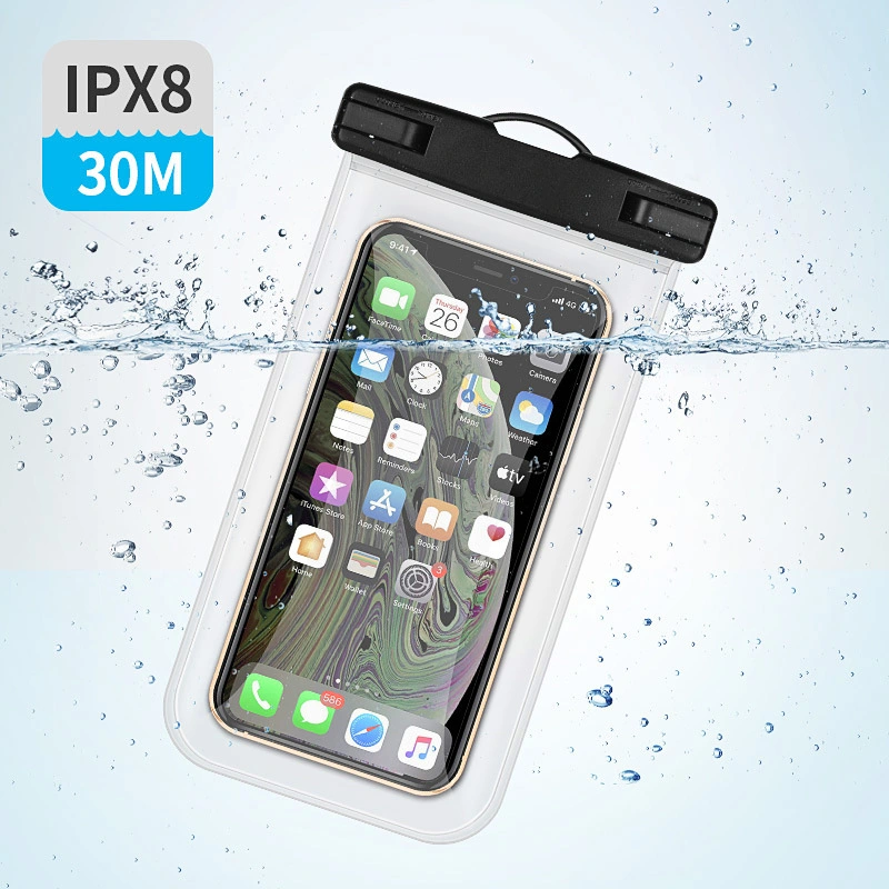 Waterproof Phone Pouch, Ipx8 Cell Phone Water Protector Case Floating Dry Bag Lanyard, Beach Accessories